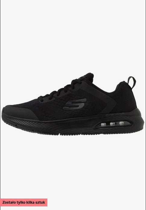 Buty Skechers DYNA-AIR - Sneakersy niskie - czarny
