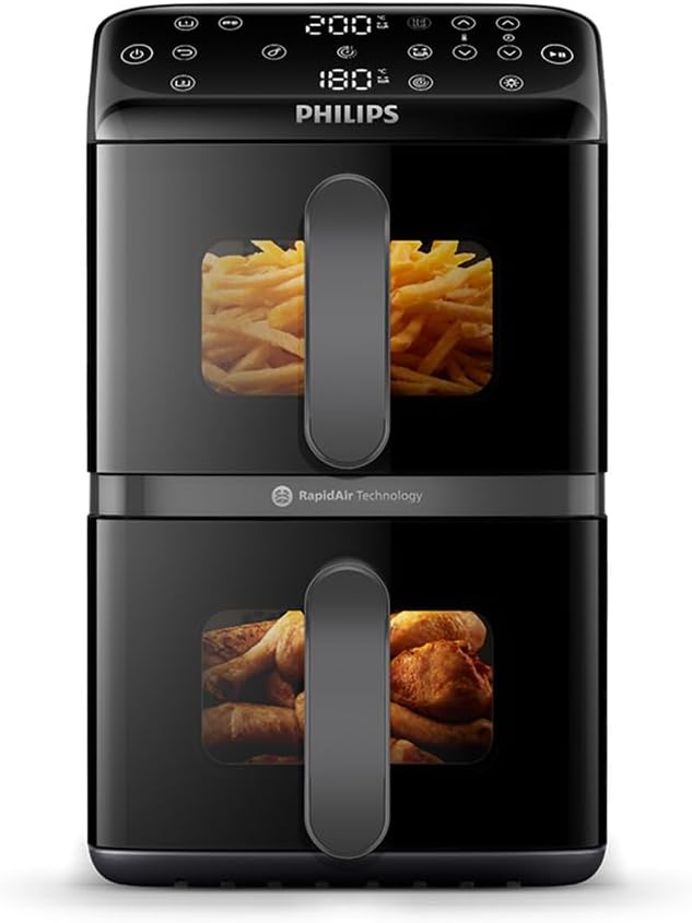 Philips Ovi z serii 4000 z podwójnym koszem 10L – Technologia RapidAir