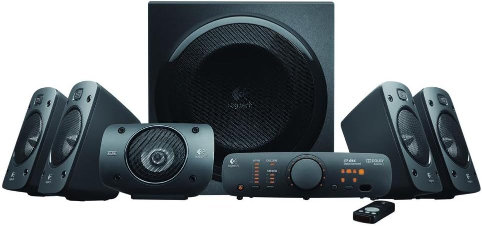 Logitech Z906 System dźwiękowy 5.1,1000W, THX