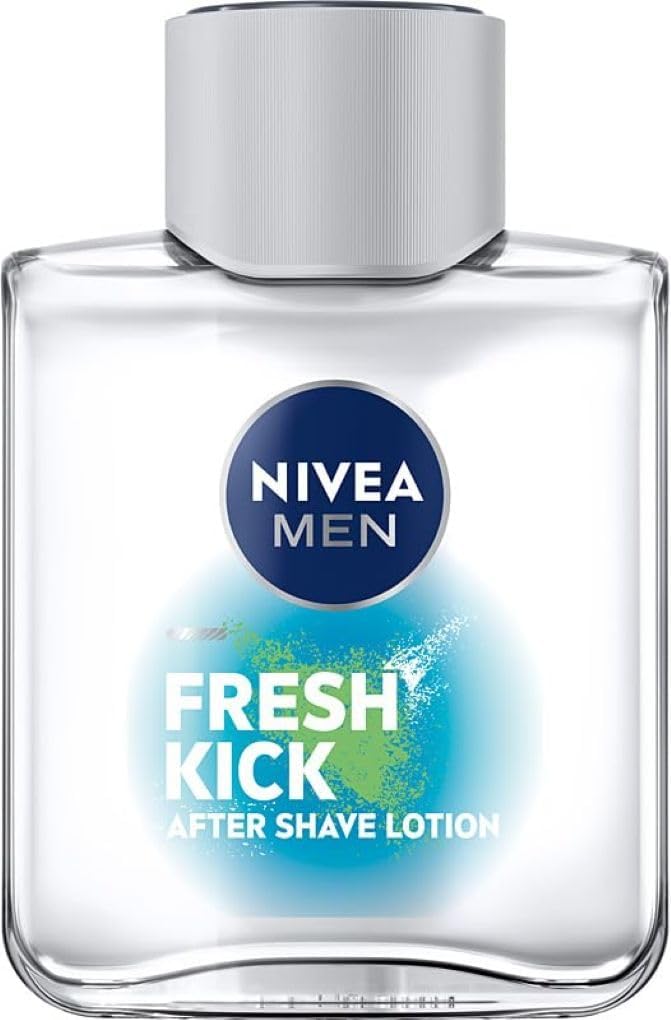 NIVEA MEN Fresh Kick Odświeżająca woda po goleniu z miętą i wodą kaktusową, 100 ml