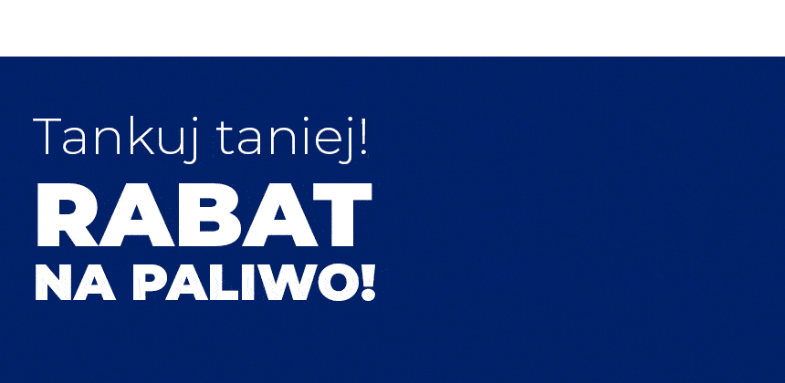 Rabat od MOYA - tankuj taniej 33 gr/l!