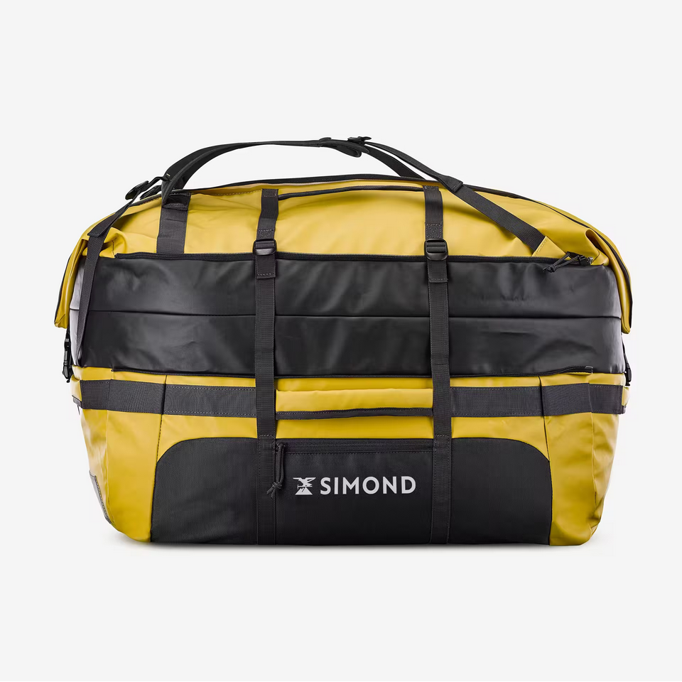 Torba trekkingowa Simond Duffel 500 Extend 80-120 litrów (szara lub żółta)