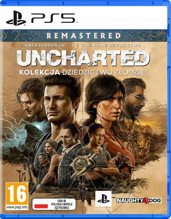 Gra Uncharted Kolekcja Dziedzictwo Złodziei I PS5 I PlayStation 5 I PL Dubbing