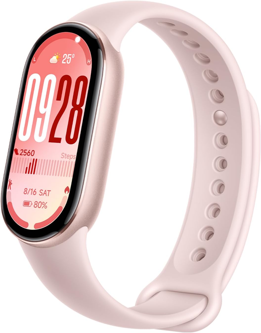 Xiaomi Smartband 10, wyświetlacz AMOLED (różowy)