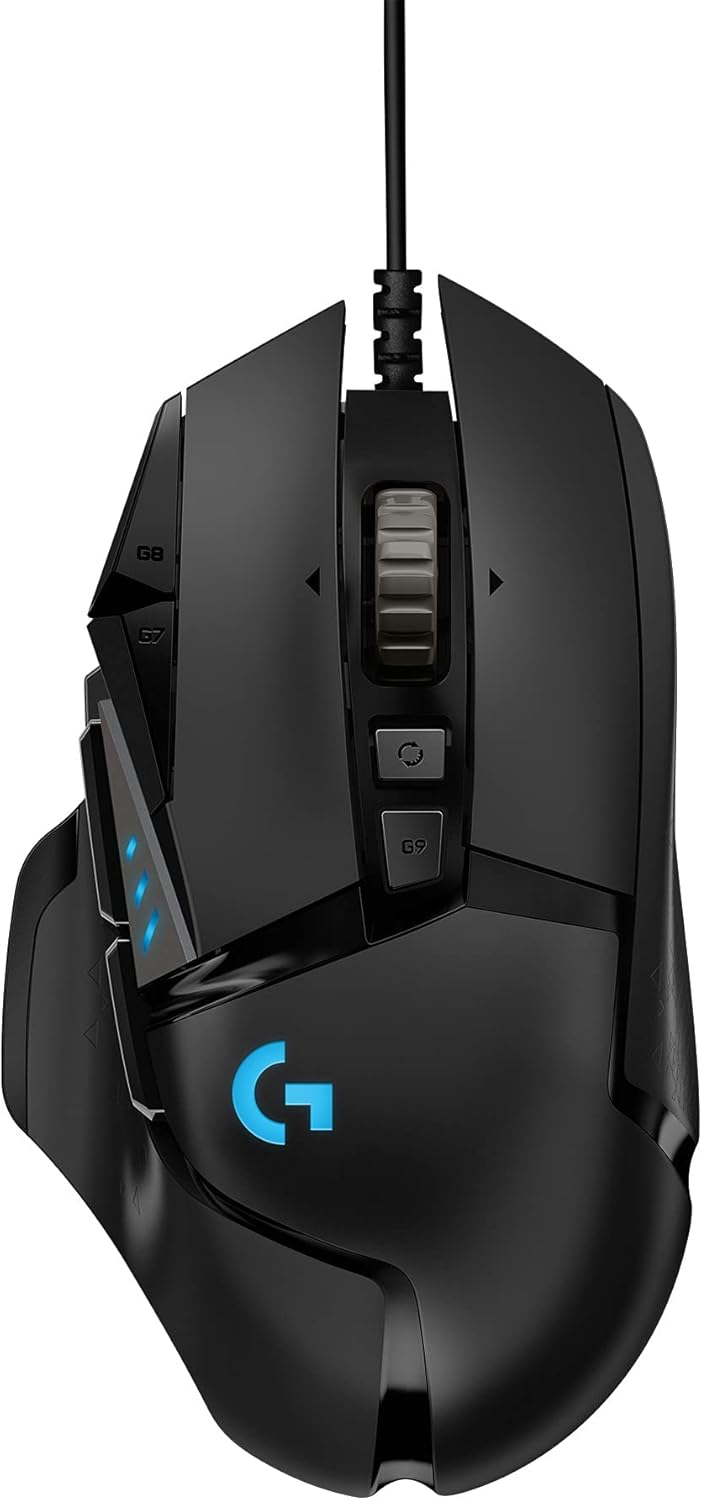 Mysz gamingowa przewodowa Logitech G G502 HERO, Captor HERO 25K, 25,600 DPI, RGB