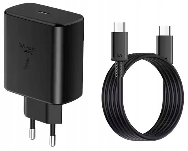 Ładowarka sieciowa usb-c kabel 1m typ c 45w kostka szybkie ładowanie 4903 + kabel USB-C