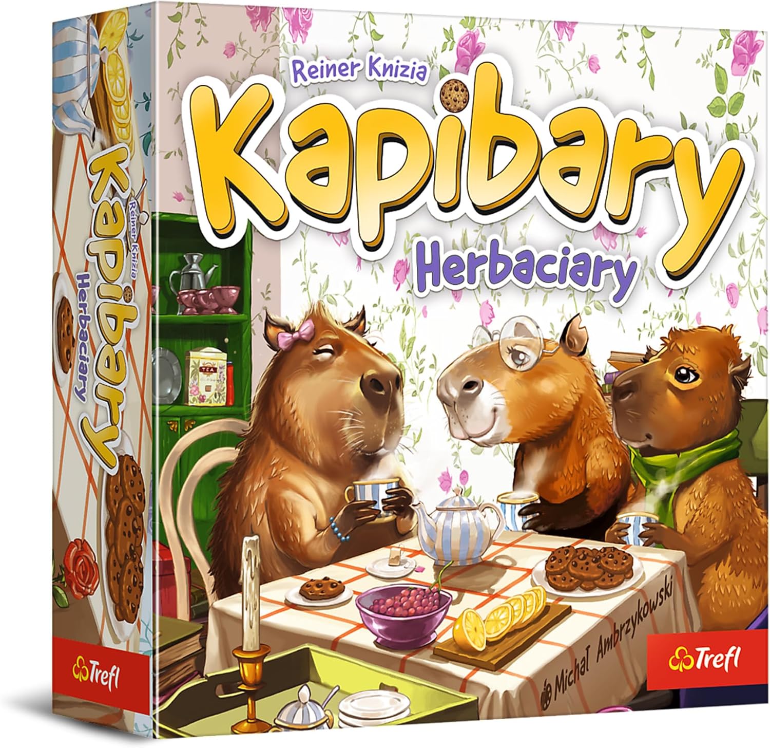 Gra karciana Trefl - Kapibary Herbaciary - Gra Rodzinna