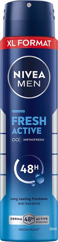 NIVEA MEN Fresh Active Męski Dezodorant w spray'u 150 ml