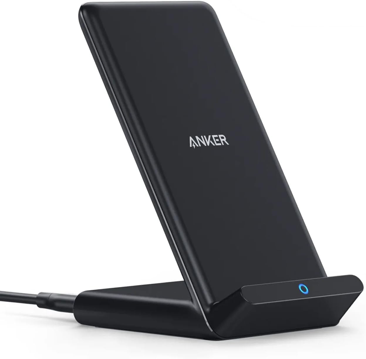 Anker PowerWave bezprzewodowa ładowarka stojąca 10 W, certyfikat Qi