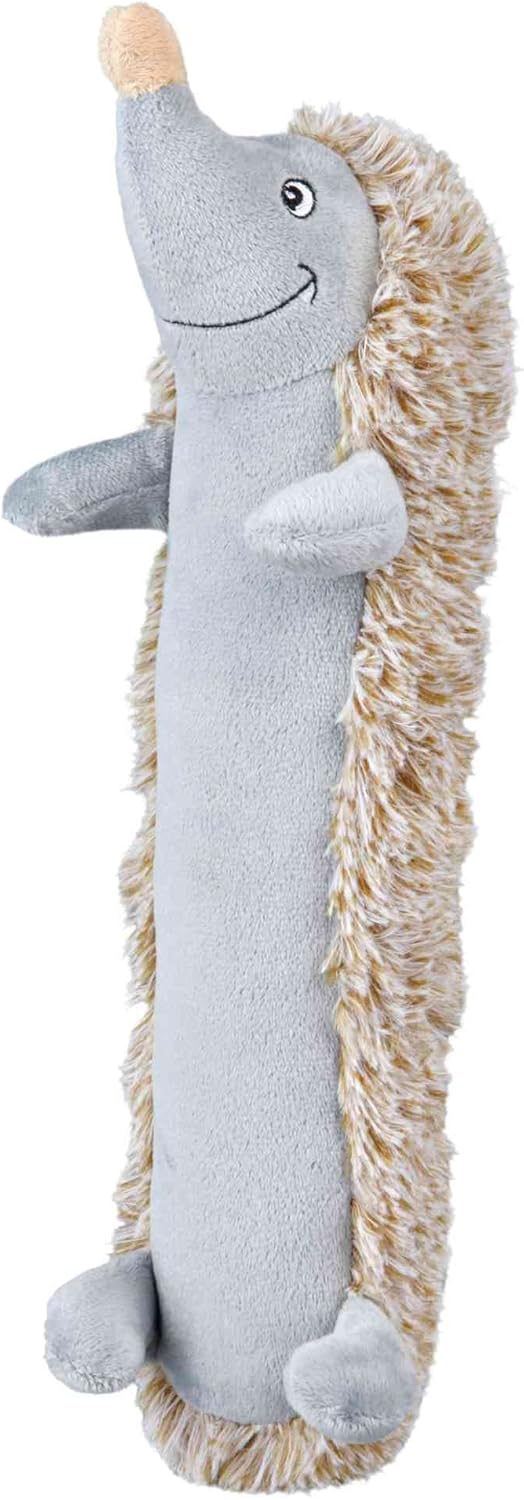 Trixie Pluszowy Jeż Zabawka dla Psa, Szary/Beżowy, 37 cm