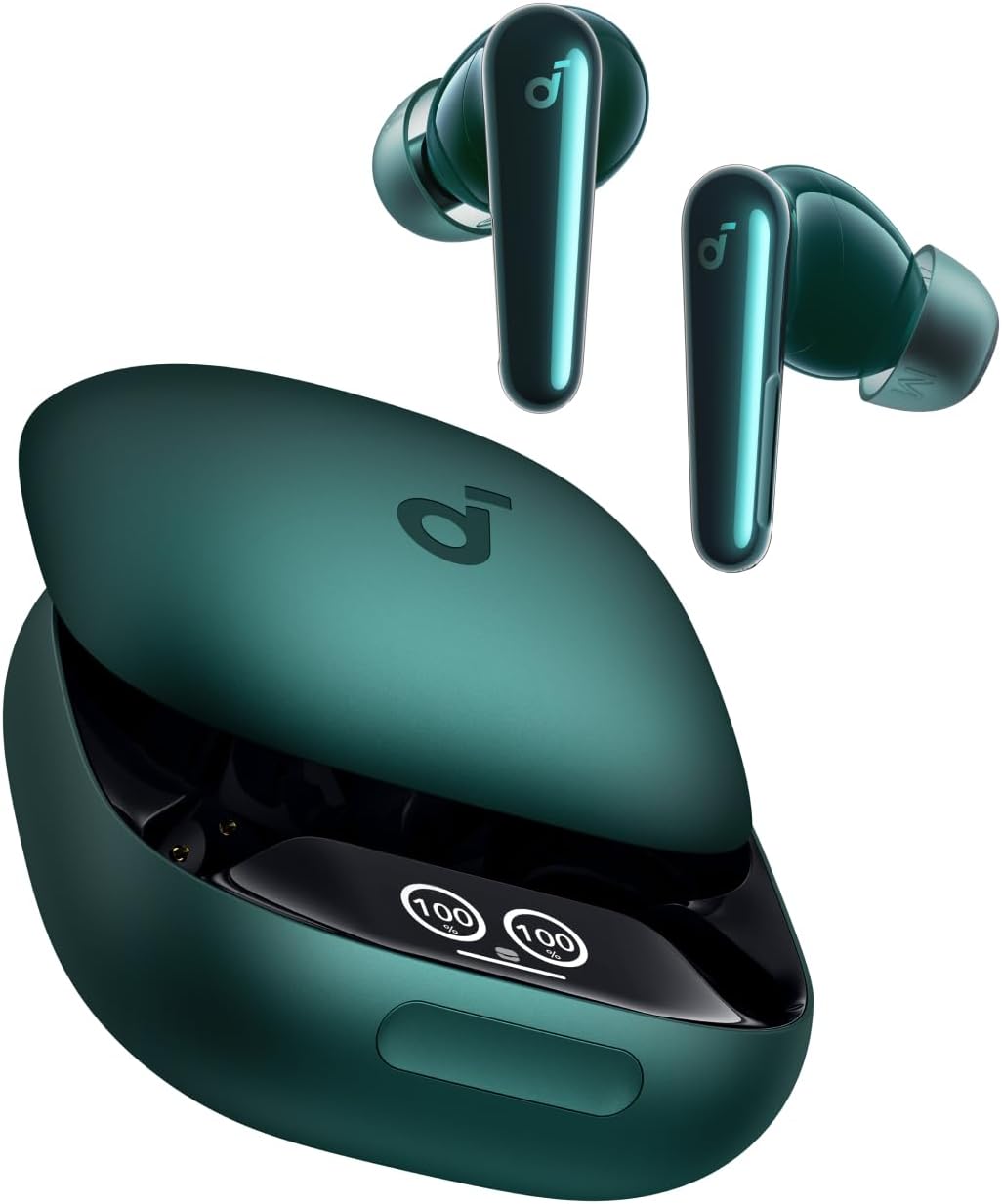 Soundcore Liberty 4 Pro firmy Anker (odnowiony), bezprzewodowe słuchawki, ANC, zielone