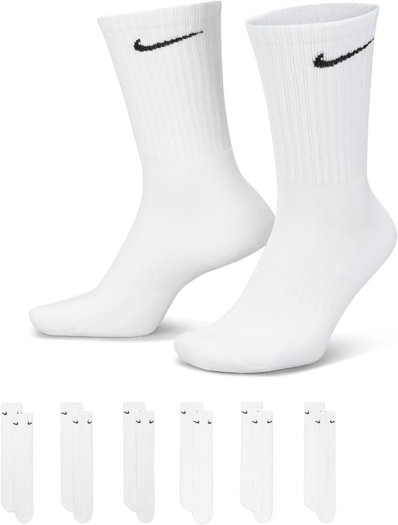 6 PAR - Nike Skarpety Mężczyskie Everyday Cushion Ankle-SX7667, rozm. M