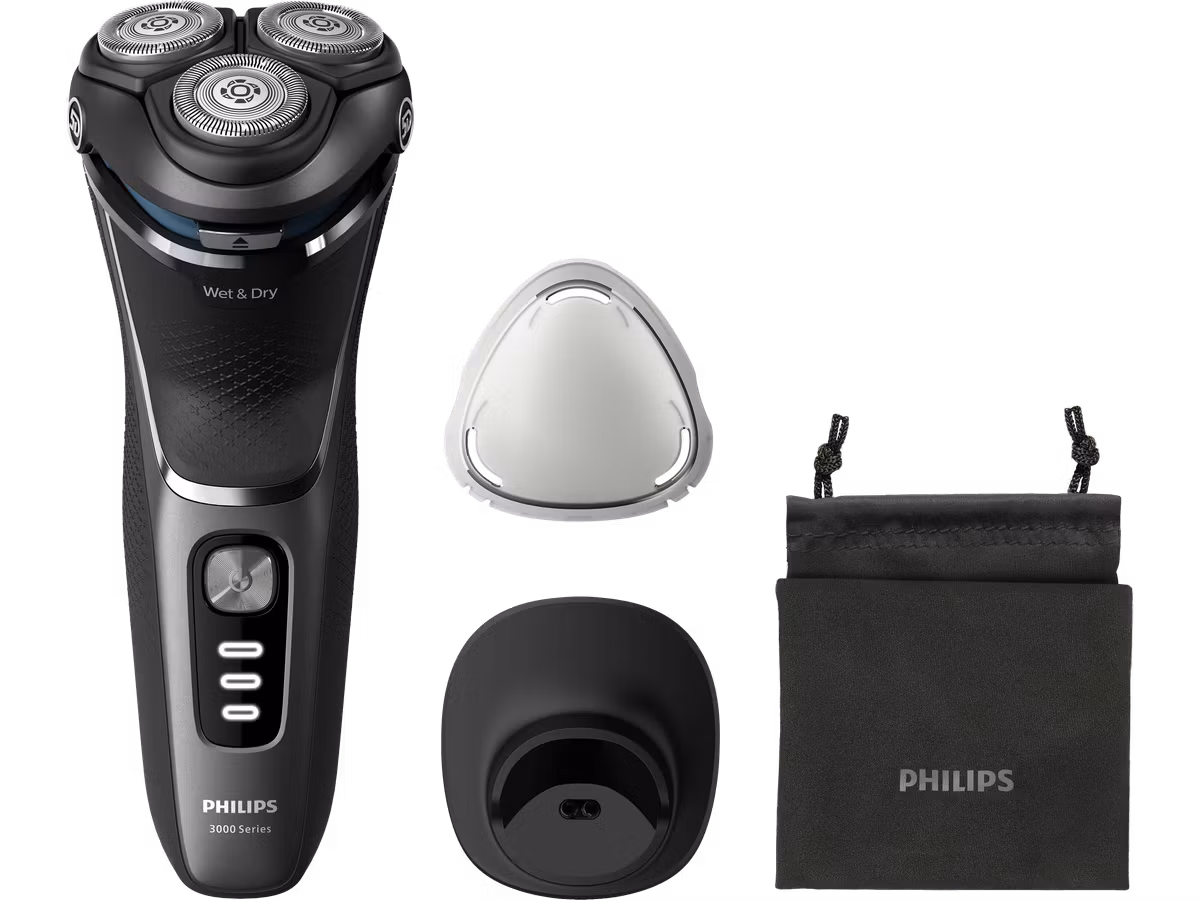 Philips Elektryczna golarka do golenia na mokro i sucho Philips Shaver 3000 Series