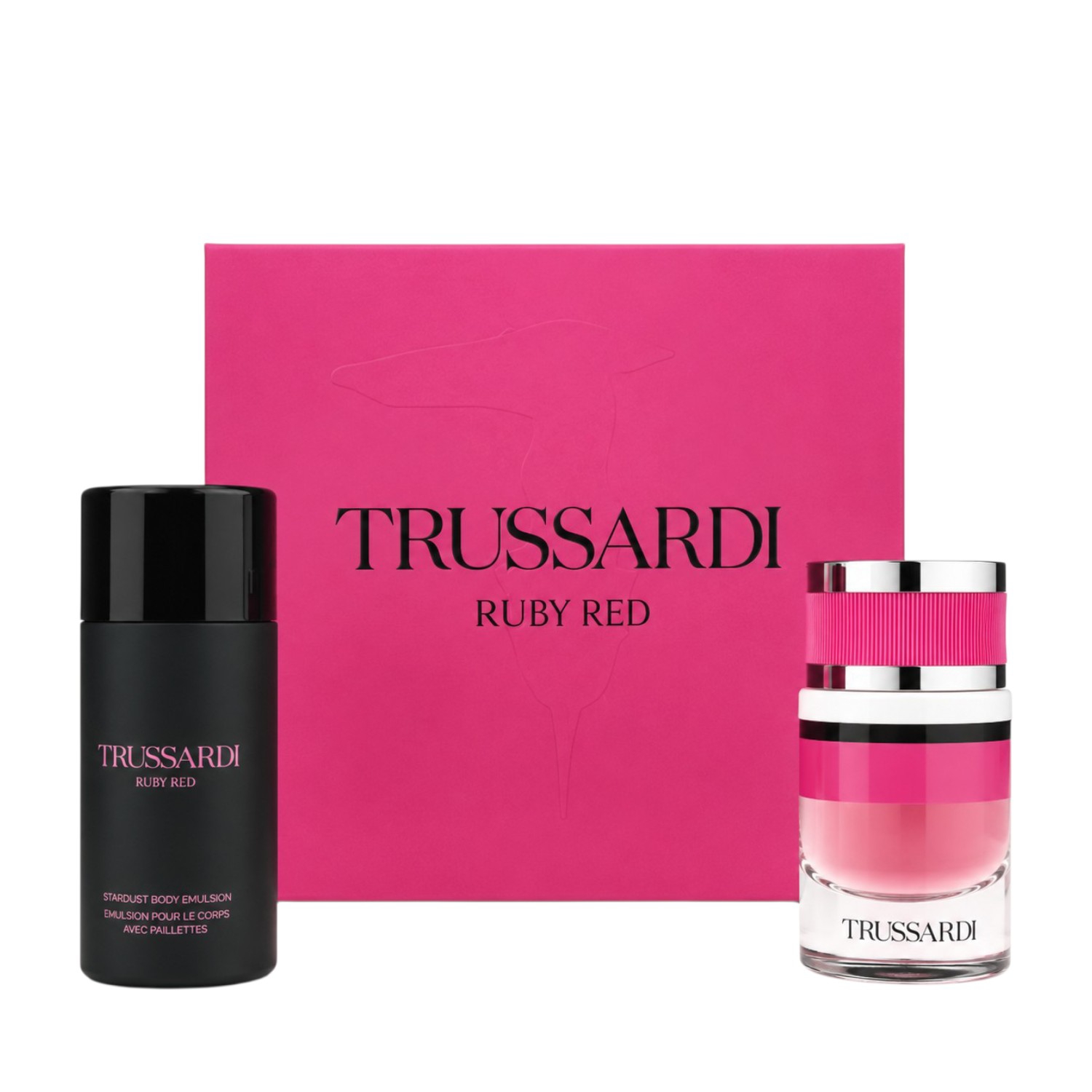 ZESTAW Trussardi Ruby Red EDP dla kobiet 60 ml + Balsam do ciała 125ml