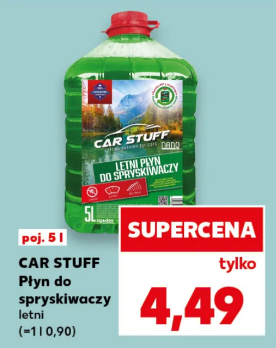 Płyn letni do spryskiwaczy CAR STUFF, 5 L