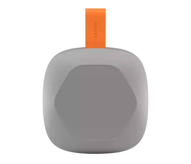 CANYON Głośnik Bluetooth HEXAGON 10 TWS 8W IPX5 Szaro Pomarańczowy