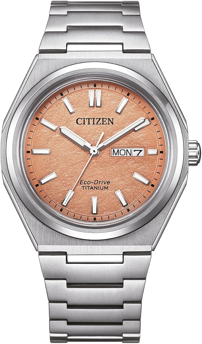 Zegarek męski Citizen Tytan AW0130-85ZE - szkło szafirowe
