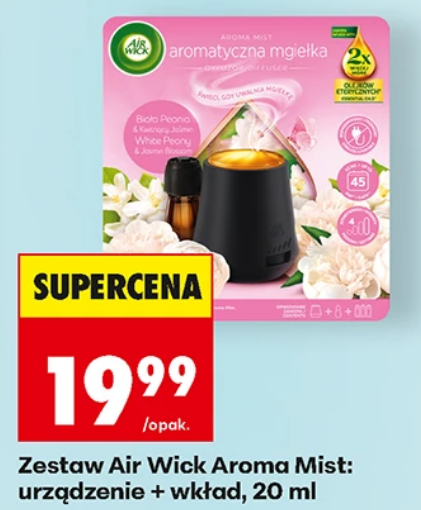 Zestaw AirWick Aroma Mist, urządzenie + wkład, 20 ML