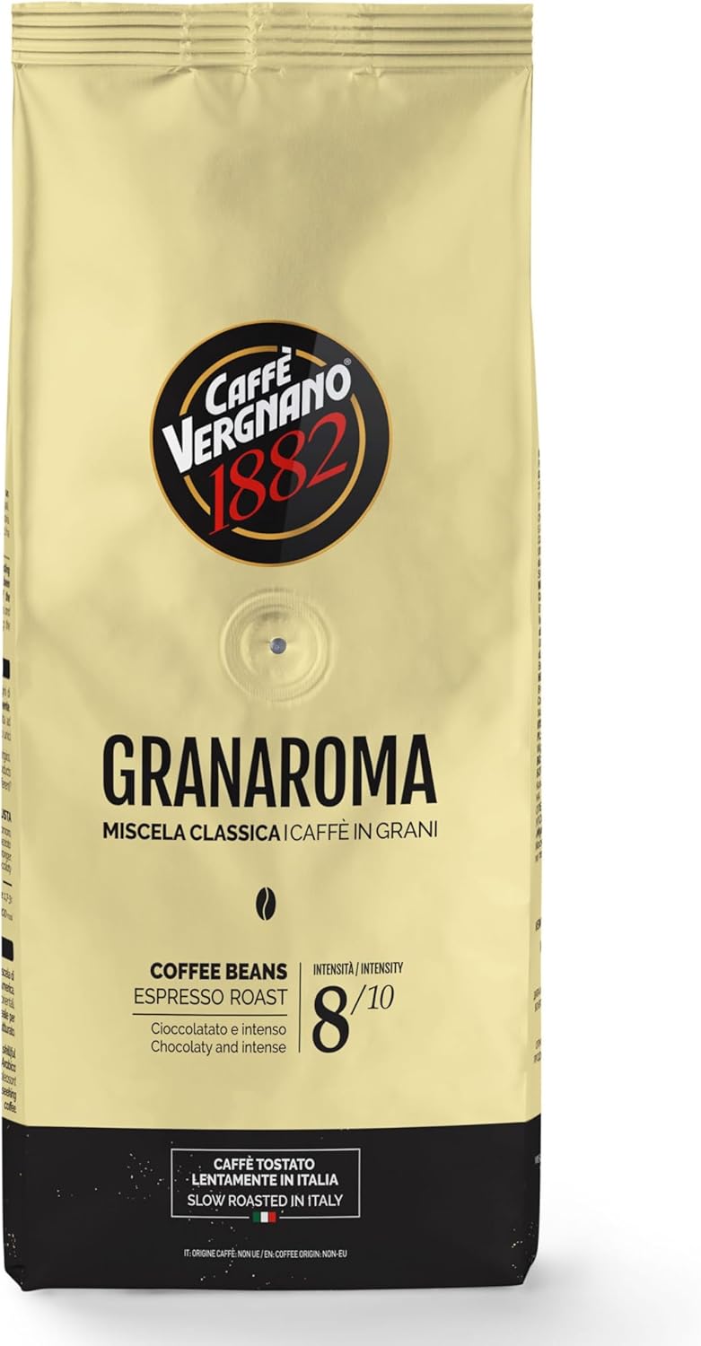 Caffè Vergnano 1882 Vergnano Kawa Ziarnista, Granaroma, 1 kg