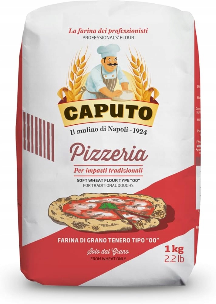 Caputo Mąka do pizzy Pizzeria Włoska mąka typ 00 pizza foccacia 1kg - od Oliopl