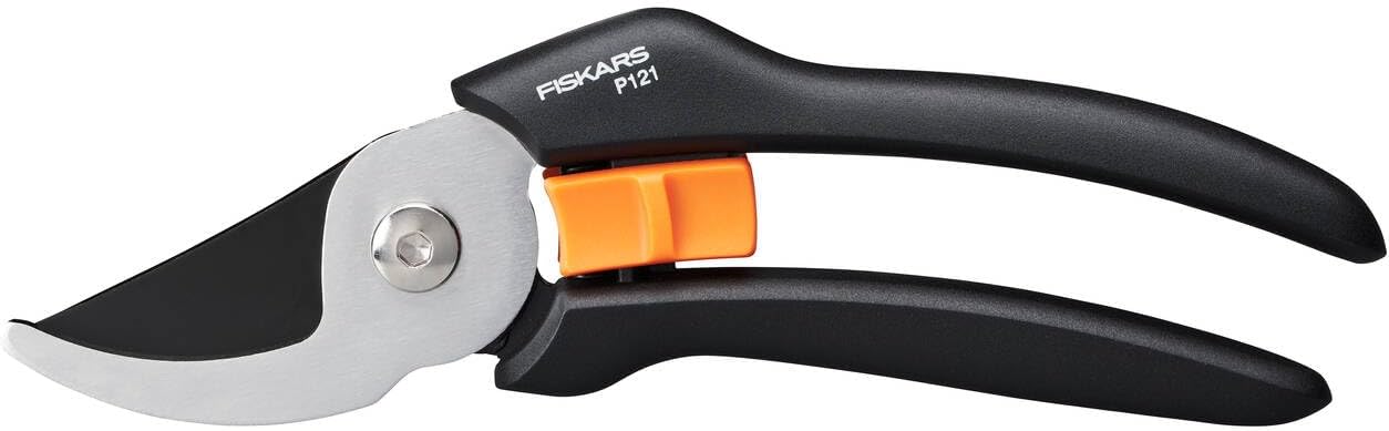 Fiskars Sekator boczny, powłoka antyadhezyjna, FibreComp, czarny/pomarańczowy, Solid, P121, 1057160