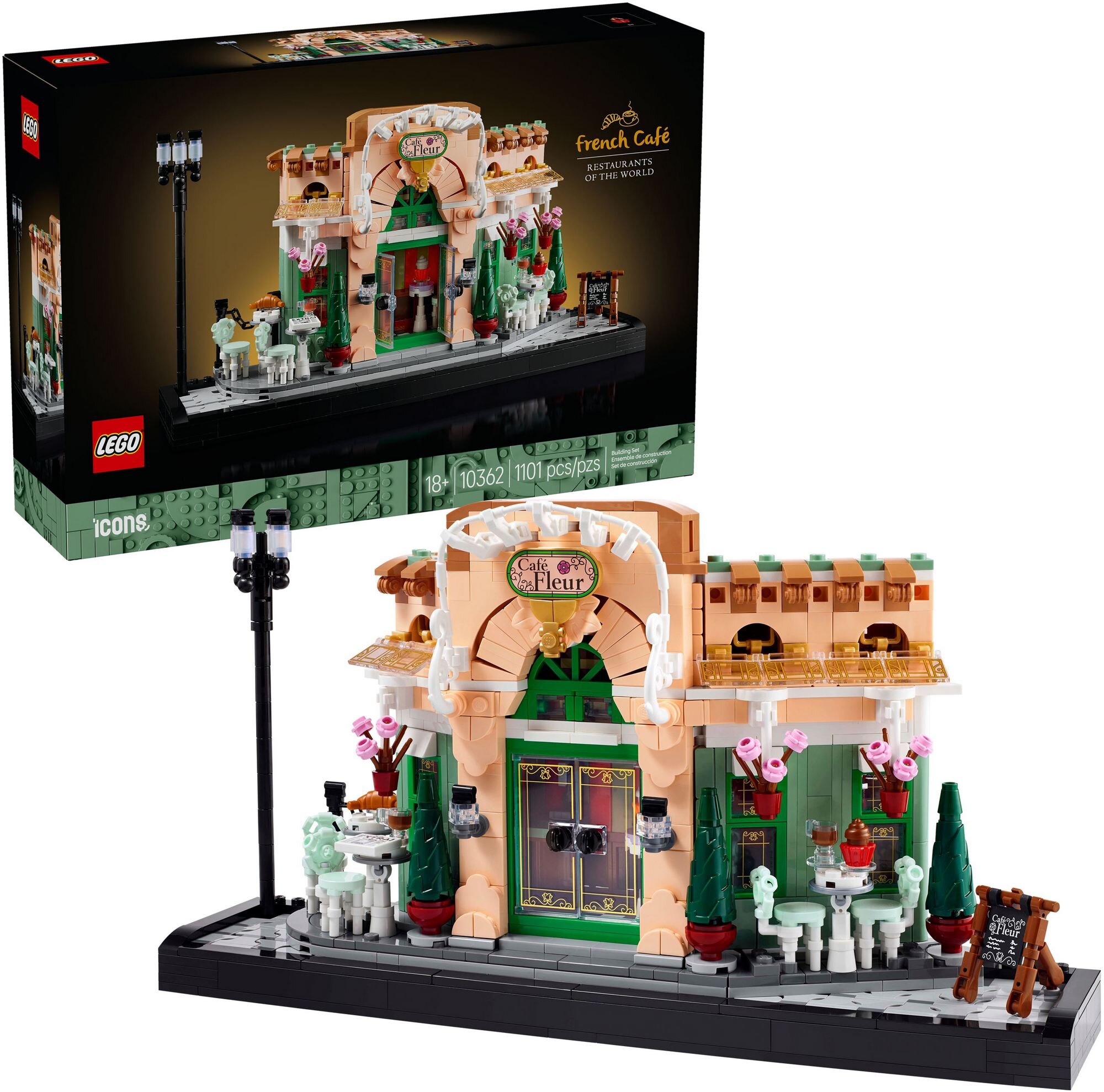 Klocki LEGO 10362 Icons Francuska kawiarenka