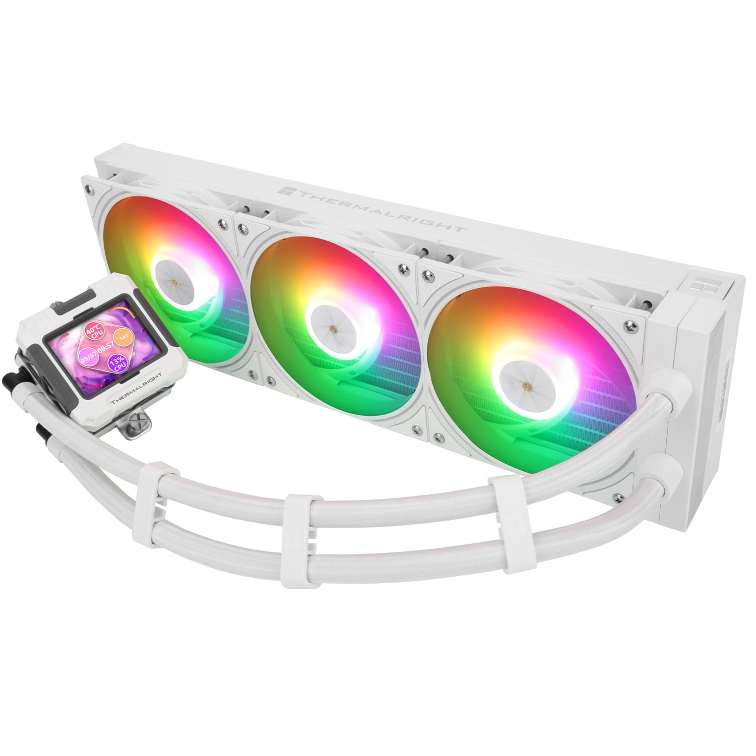 Chłodzenie wodne Thermalright TR FW 360 Biały Procesor ARGB