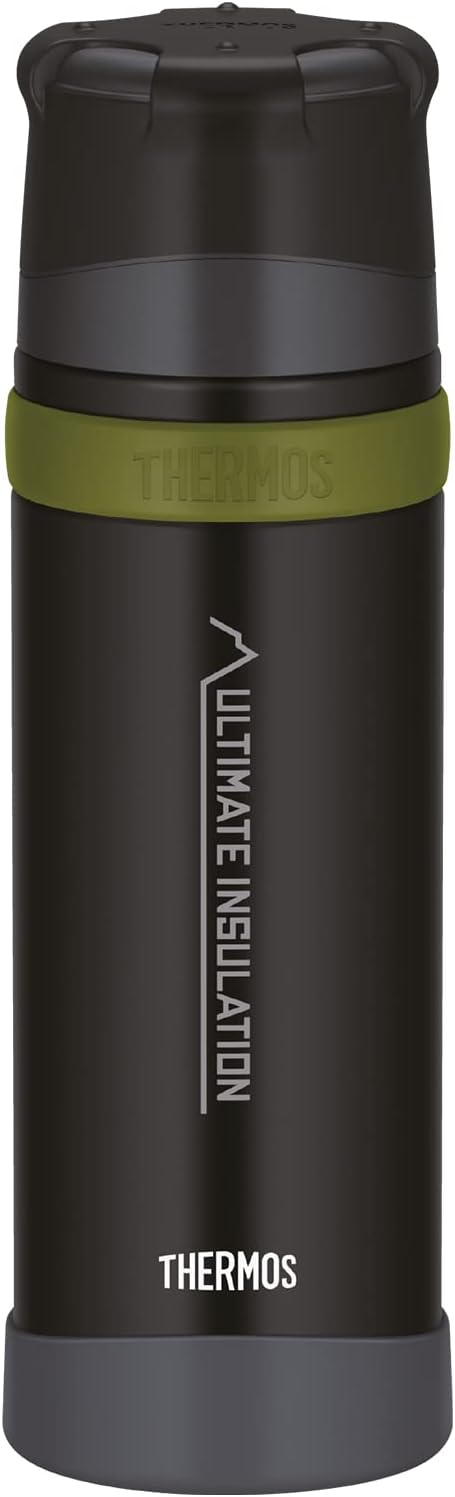 Thermos Termos, Stal Szlachetna, Czarny, 750 ml (900 ML w opisie)