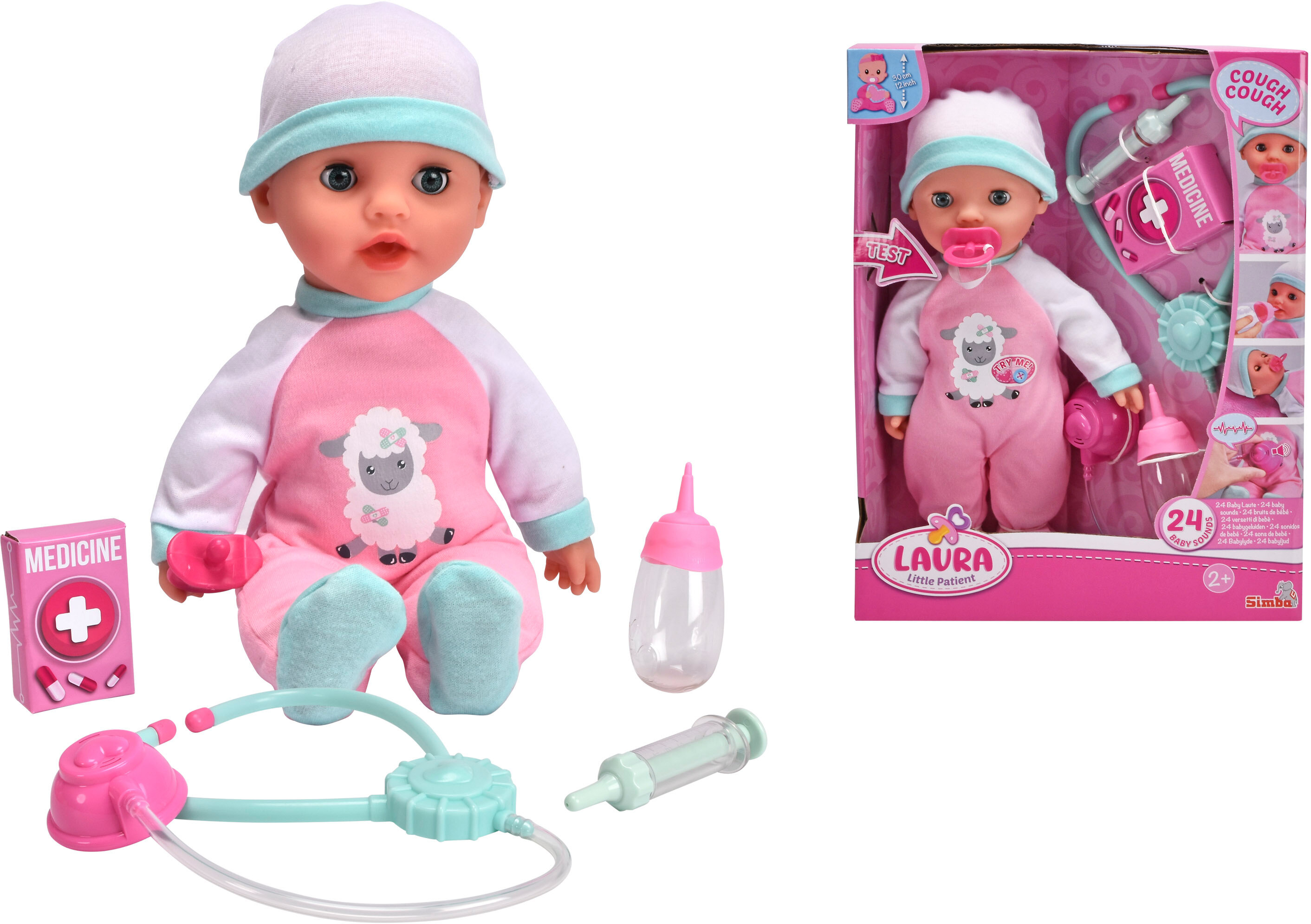 Lalka SIMBA Laura Mały pacjent 105140520