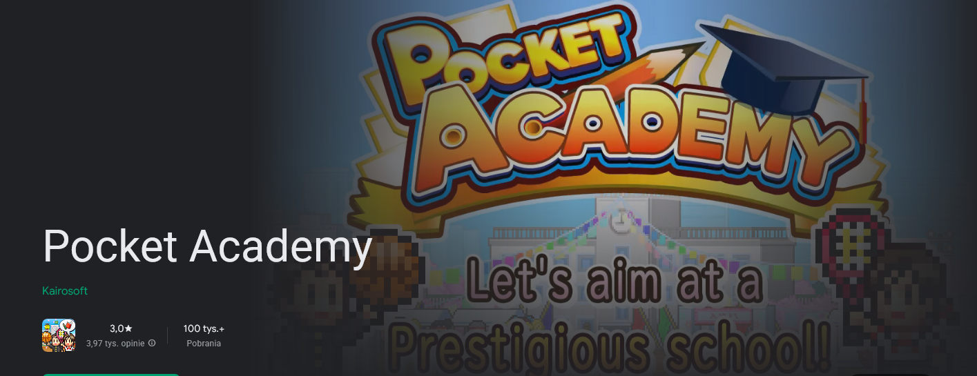 DARMOWA GRA Pocket Academy (na Android i iOS) - Google Play
