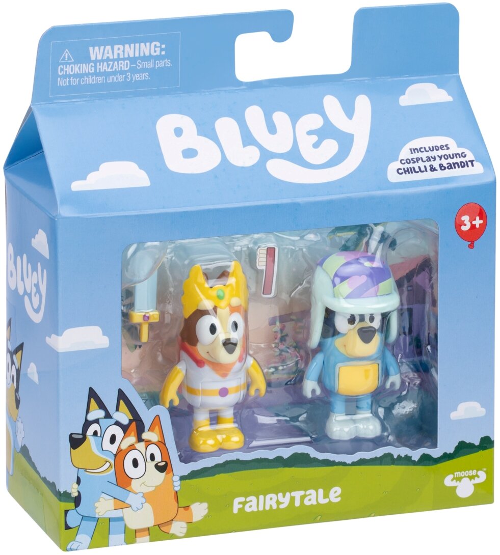 Zestaw figurek BLUEY Baśniowe postacie BLU17974