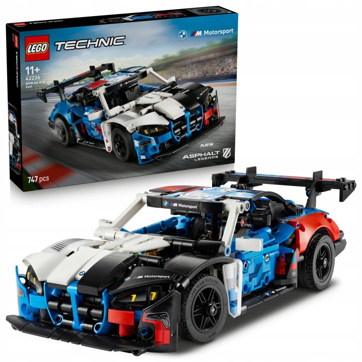 Klocki LEGO Technic 42226 Samochód wyścigowy BMW M4 GT3 EVO - od Oficjalny sklep Allegro