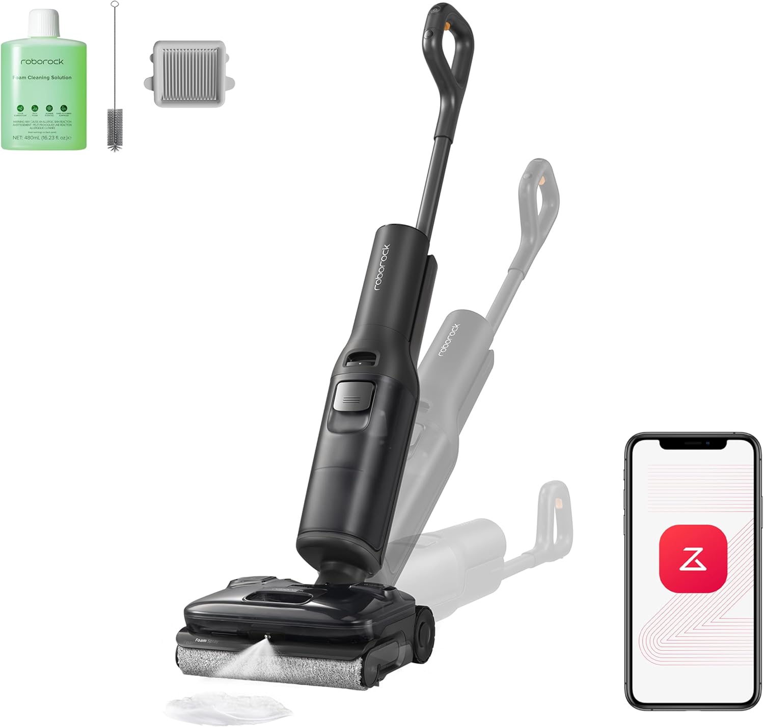 Roborock F25 Ace Pro Odkurzacz mopujący, 25 000 Pa