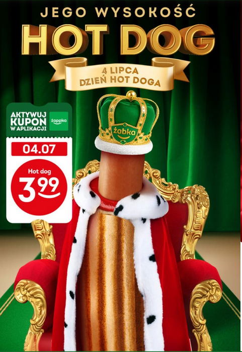 Dzień Hot-Dog'a w Żabce - 04.07