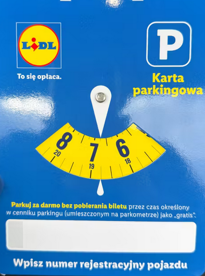 DARMOWA Karta Parkigowa dla posiadaczy aplikacji LIDL+