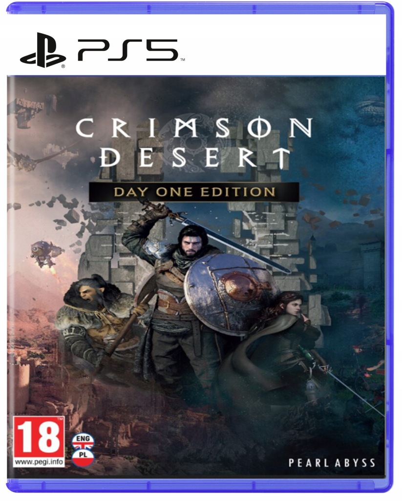 CRIMSON DESERT PlayStation 5 (PS5) wer. pudełkowa - od Oficjalny sklep Allegro