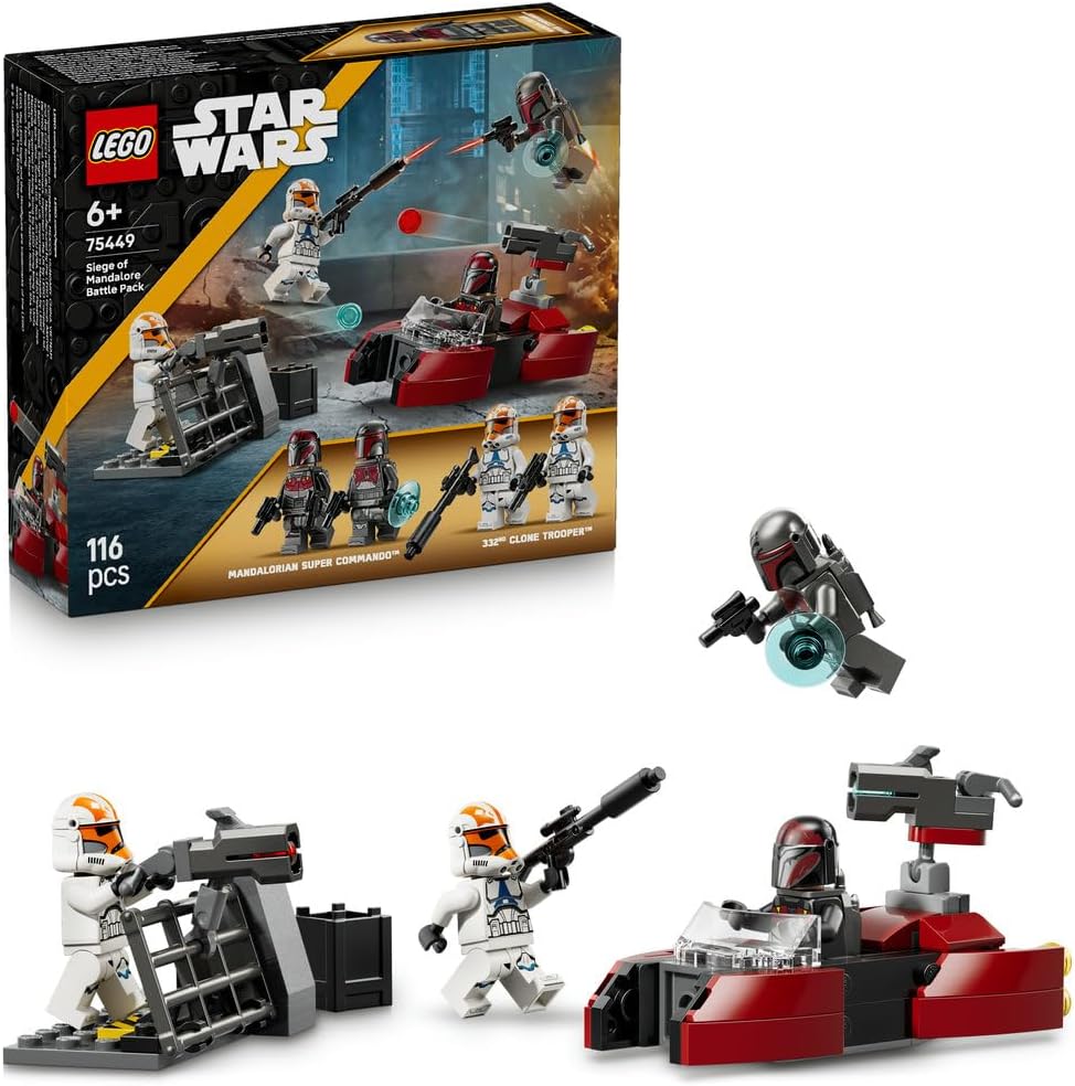 Klocki LEGO Star Wars Oblężenie Mandalory - zestaw bitewny