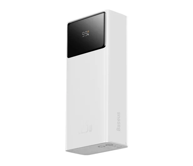 Powerbank Baseus EnerFill FP41 30000mAh 22.5W z kablem Simple 30cm biały