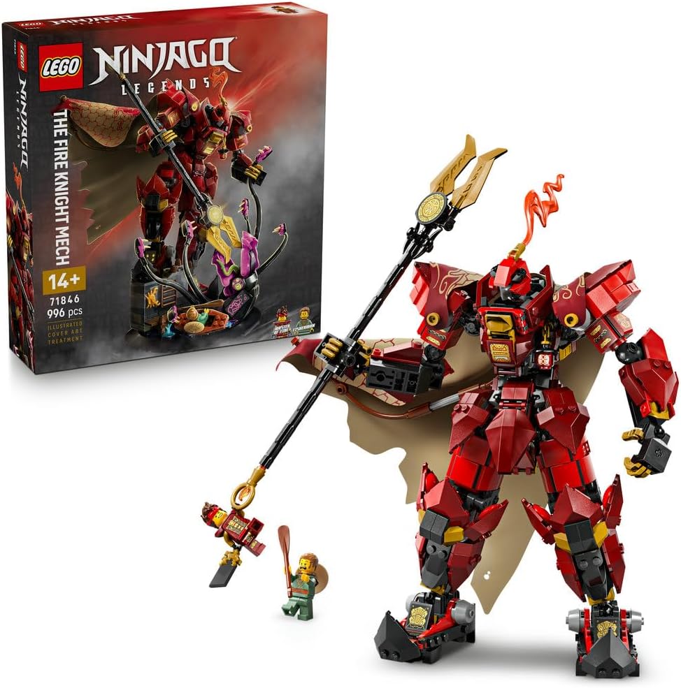 Klocki LEGO NINJAGO Mech ognistego rycerza, 71846
