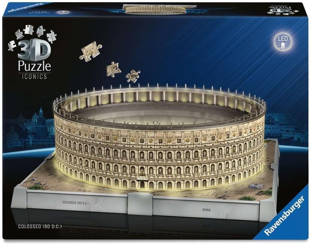 Puzzle Koloseum, Ravensburger Puzzle 3D Iconics