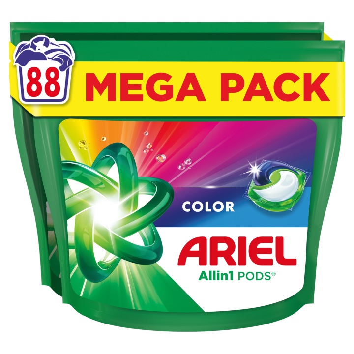 Ariel Allin1 PODS Kapsułki do prania Color, 88 prań - Oficjalny sklep Allegro