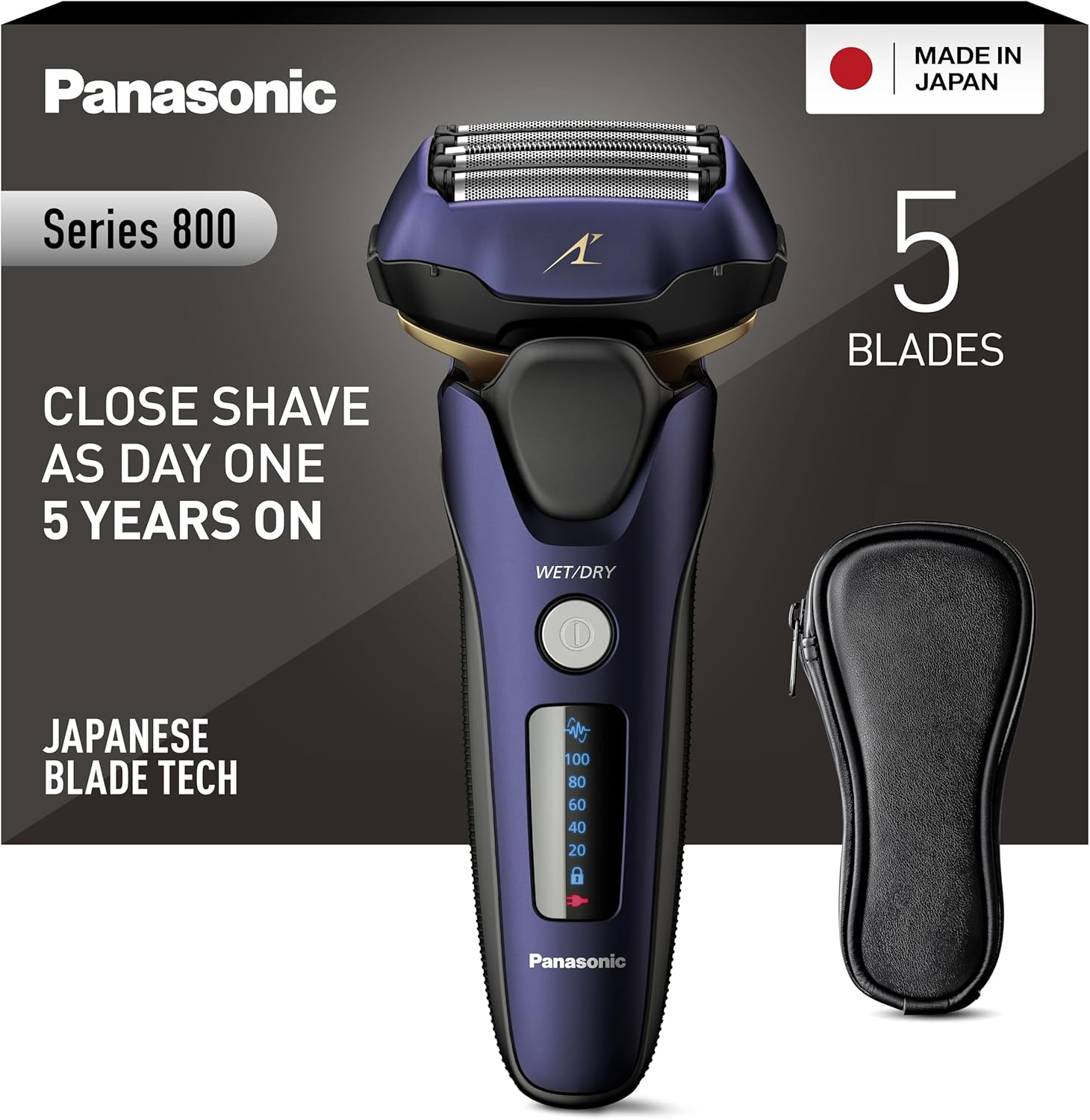 Panasonic Series 800 ES-LV67 golarka na mokro/sucho, 5-krotna głowica tnąca
