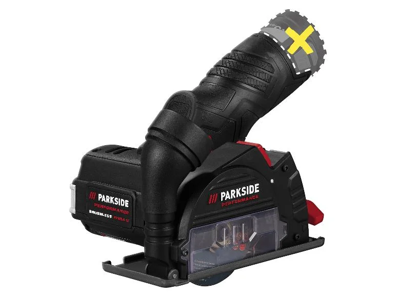 PARKSIDE PERFORMANCE® Akumulatorowa szlifierka kątowa 12 V, PPWSA 12 A1 (bez akumulatora i ładowarki)