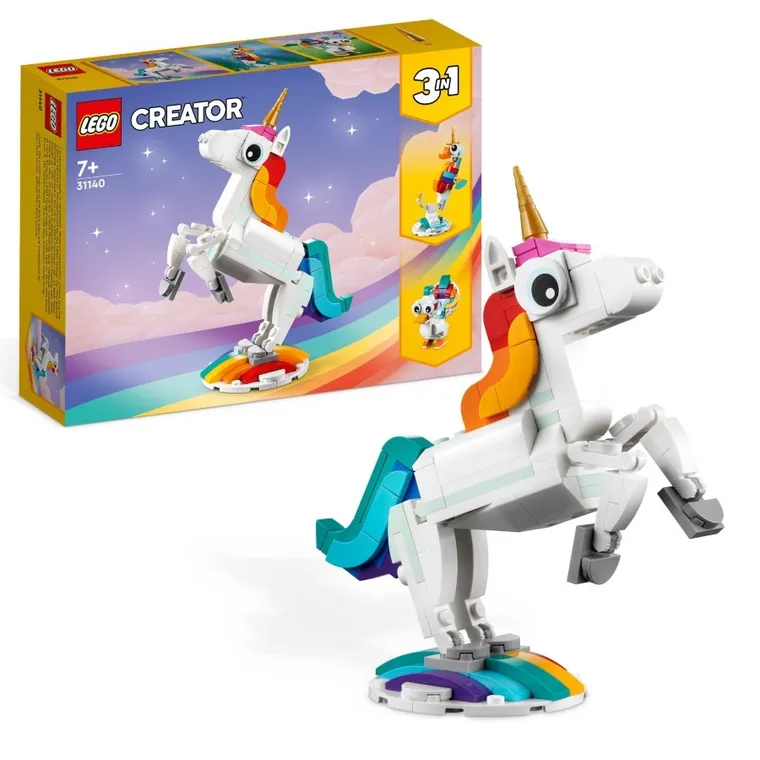 LEGO LEGO Creator, Magiczny jednorożec, 31140