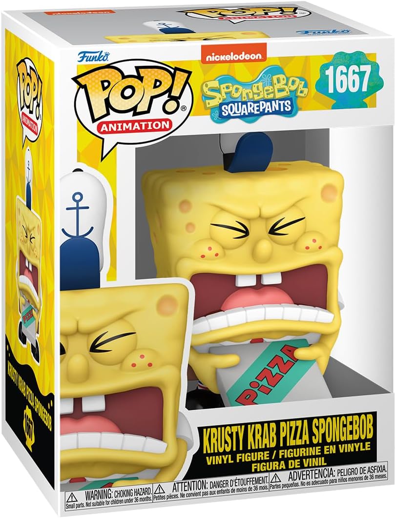 Funko POP! TV: SBS 25th - Spongebob Squarepants - SB With Pizza