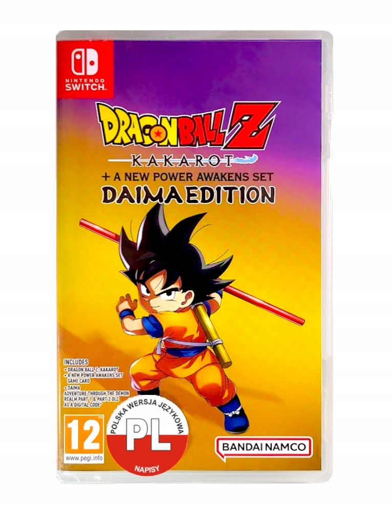 DRAGON BALL Z: KAKAROT - DAIMA EDITION / SWITCH / POLSKIE NAPISY - od noobFriendly