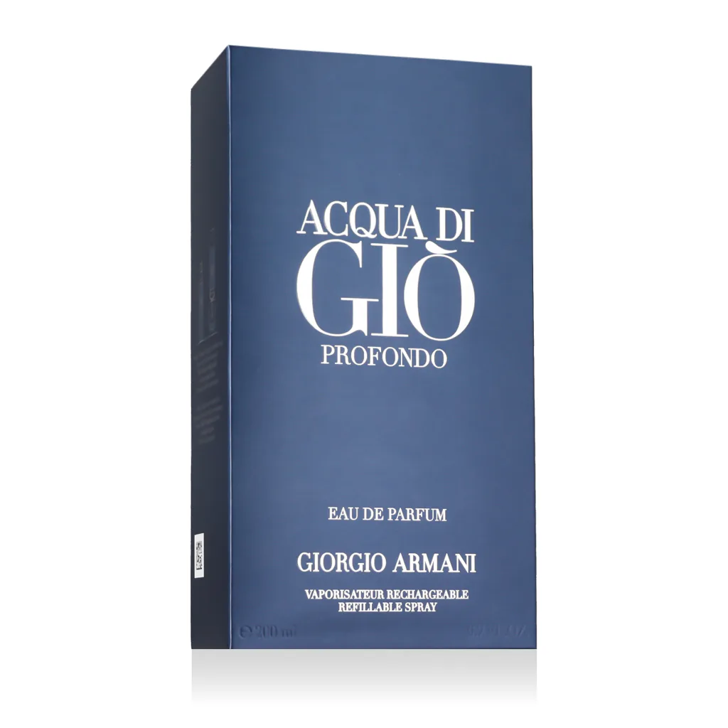 Giorgio Armani Acqua di Giò Profondo (2024) EDP 200 ml Woda perfumowana dla mężczyzn z możliwością napełniania