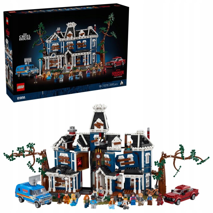 Klocki LEGO Icons 11370 Stranger Things: Dom Creelów - od AllegroRetail