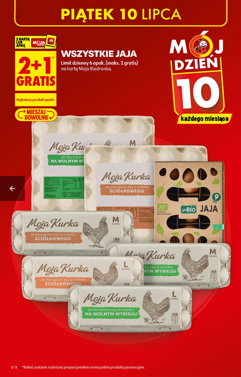 Wszystkie jaja (2+1 GRATiS)