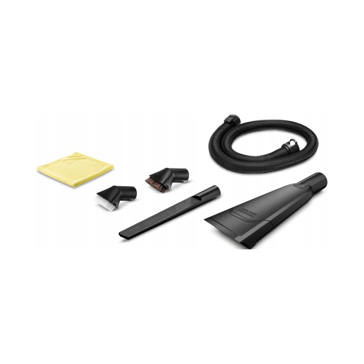 ZESTAW AKCESORIÓW DO ODKURZANIA WNĘTRZ SAMOCHODOWYCH KARCHER WD 3 4 5 6 - od myjki_
